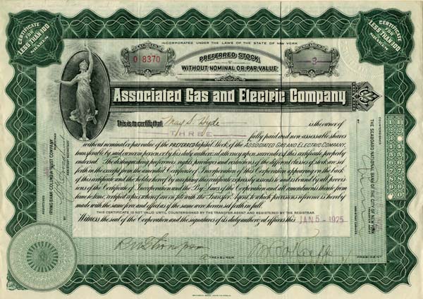 Associated Gas and Electric Company